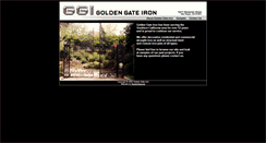 Desktop Screenshot of goldengateiron.com